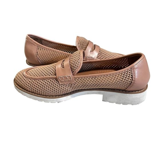 Franco Sarto Light Brown Loafers - Picture 5 of 7